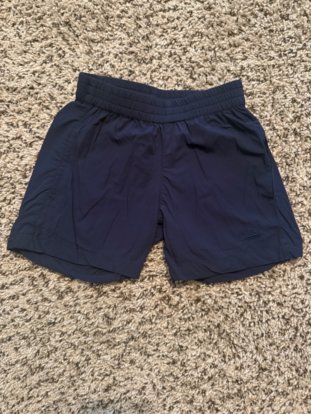 Southbound Toddler Navy Athletic Shorts with Elastic Waist